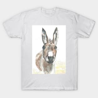 Donkey portrait. T-Shirt